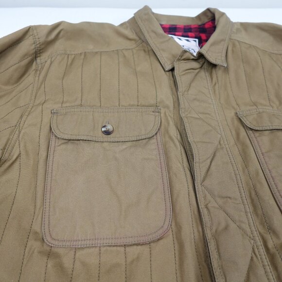 VANS Tanka Wax Cotton Jacket The Mountain Edition Plaid Lined Men's XL - Picture 6 of 10